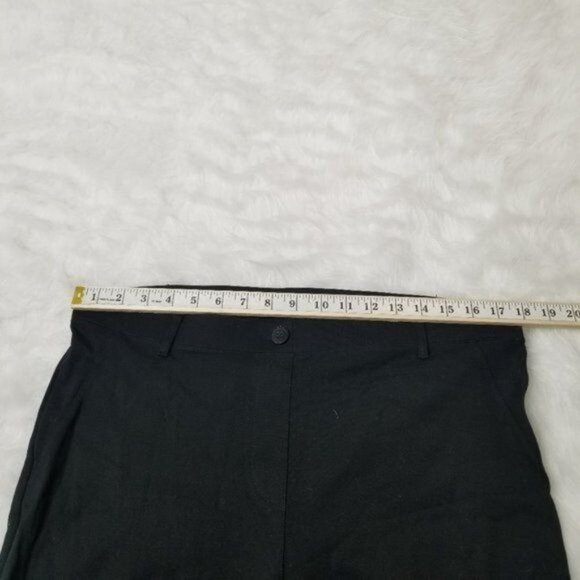 Betabrand Black Classic Straight Leg Dress Yoga Dress Pants XL Petite - Picture 9 of 10
